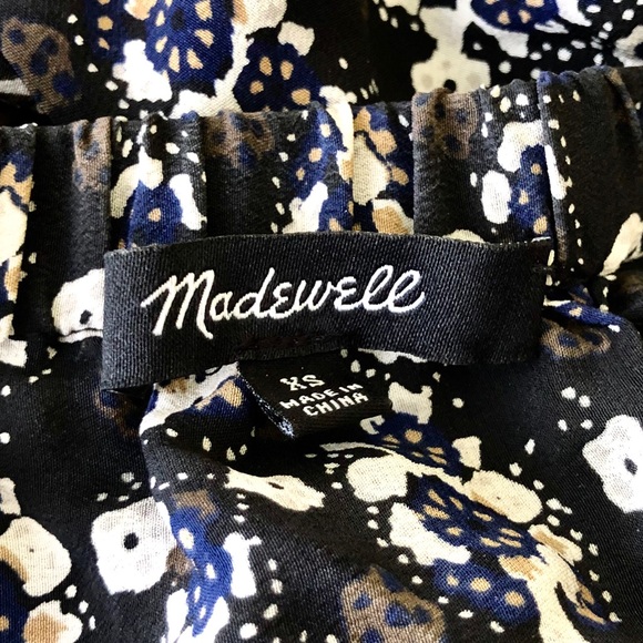 Madewell Silk Gardenhouse Off the Shoulder Top - Picture 5 of 6